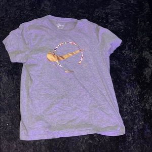 grey nike olympic shirt